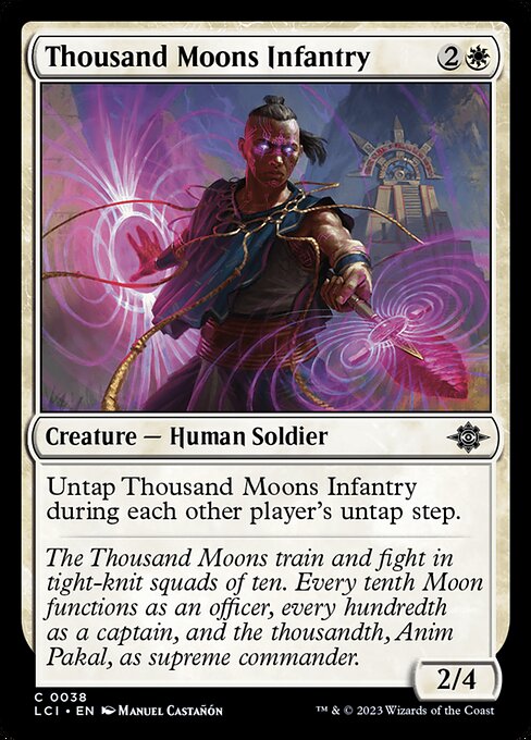 Thousand Moons Infantry - FOIL