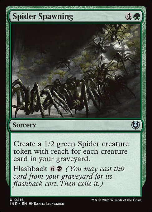 Spider Spawning - FOIL