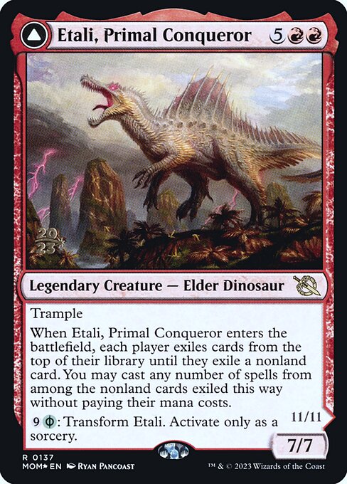 Etali, Primal Conqueror // Etali, Primal Sickness - FOIL