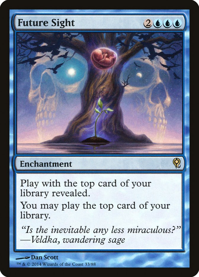 This Is An Image Of The Magic The Gathering Card Future Sight From The Set Modern Horizons - Designed By Artist Dan Murayama Scott