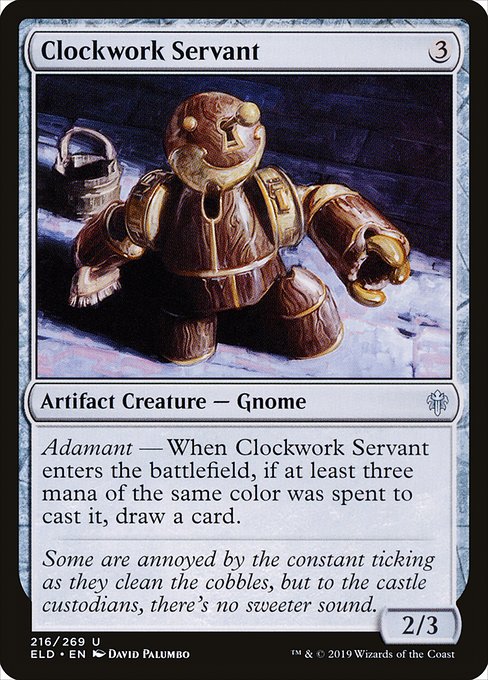Clockwork Servant - FOIL