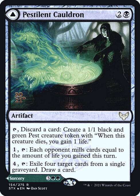 Pestilent Cauldron // Restorative Burst - FOIL