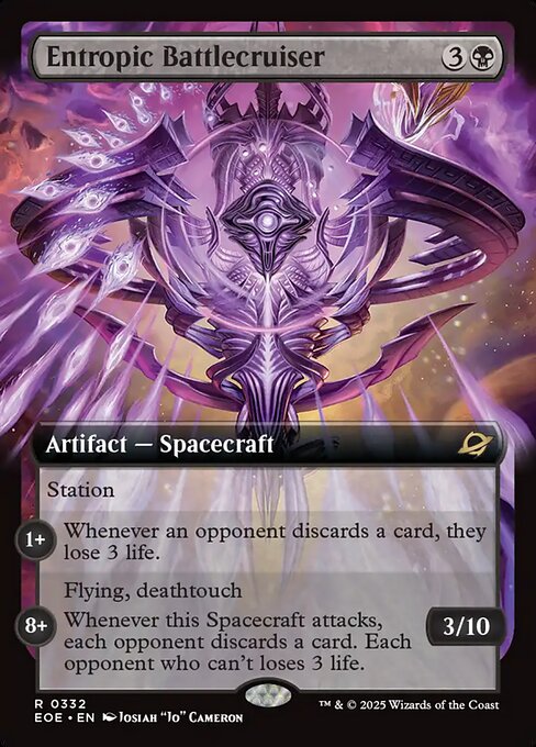 Entropic Battlecruiser - FOIL