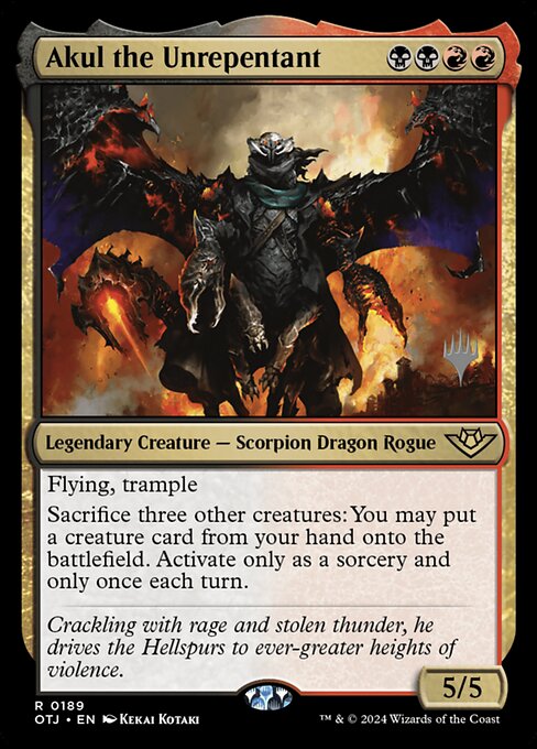 Akul the Unrepentant - FOIL