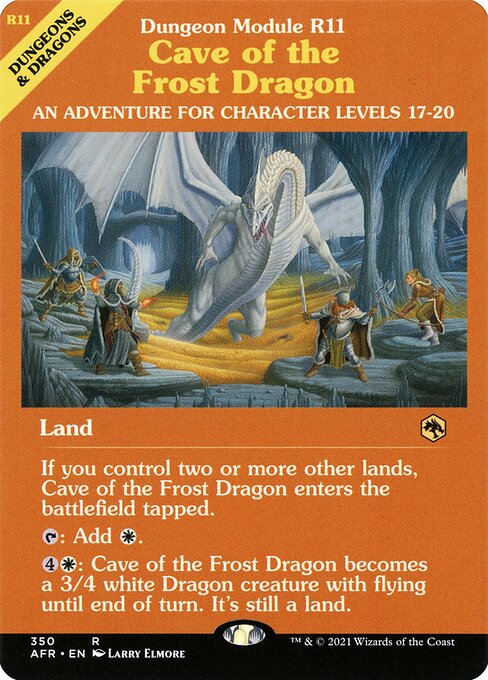 Cave of the Frost Dragon - FOIL