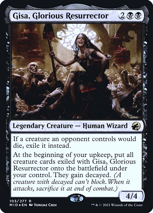 Gisa, Glorious Resurrector - FOIL