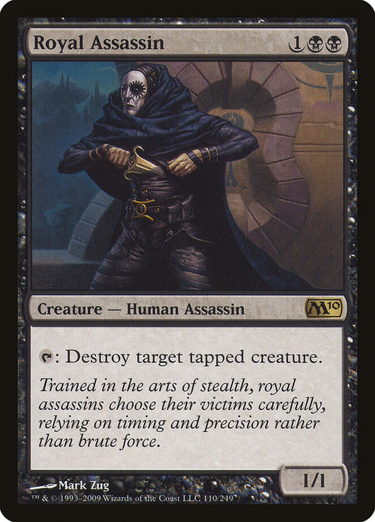 This Is An Image Of The Magic The Gathering Card Royal Assassin From The Set Dominaria Remastered - Designed By Artist Mark Zug