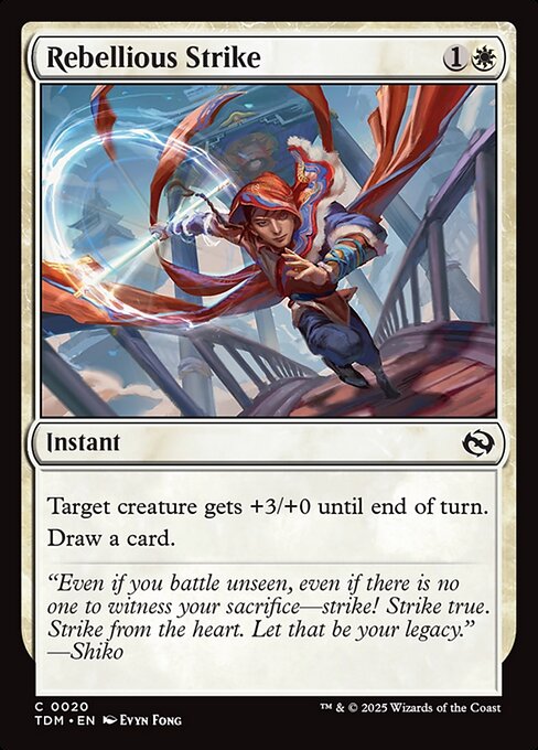 Rebellious Strike - FOIL
