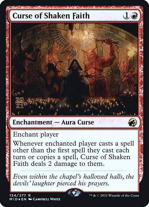 Curse of Shaken Faith - FOIL