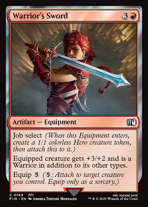 Warrior's Sword - FOIL