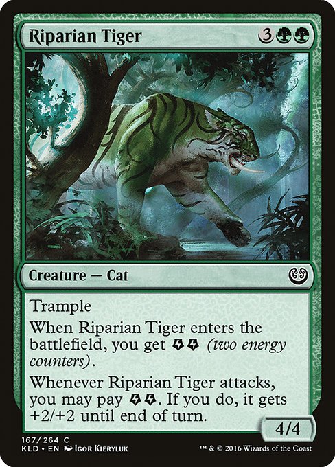 Riparian Tiger - FOIL