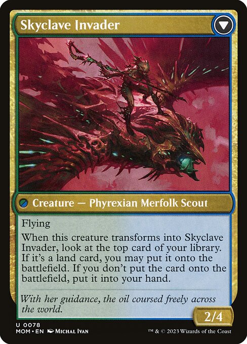 Skyclave Aerialist // Skyclave Invader - FOIL