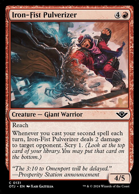 Iron-Fist Pulverizer - FOIL