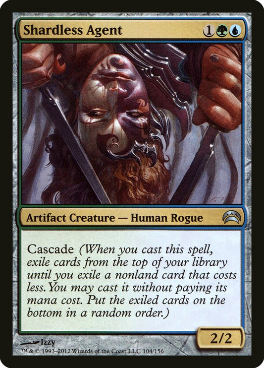 This Is An Image Of The Magic The Gathering Card Shardless Agent From The Set Modern Horizons 2 - Designed By Artist Izzy
