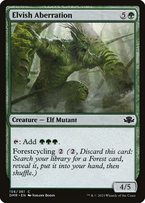 Elvish Aberration - FOIL