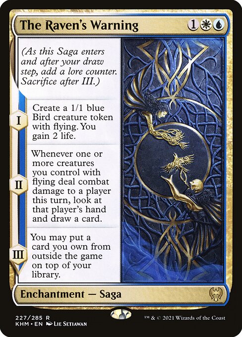 The Raven's Warning - FOIL