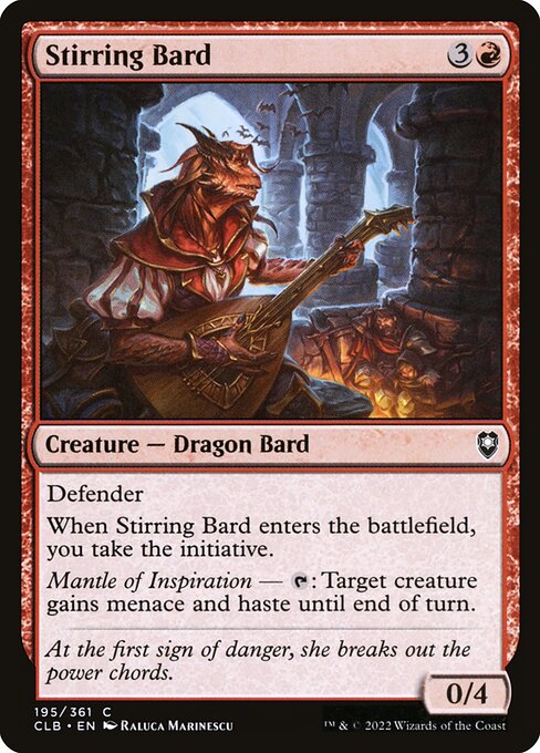Stirring Bard - FOIL