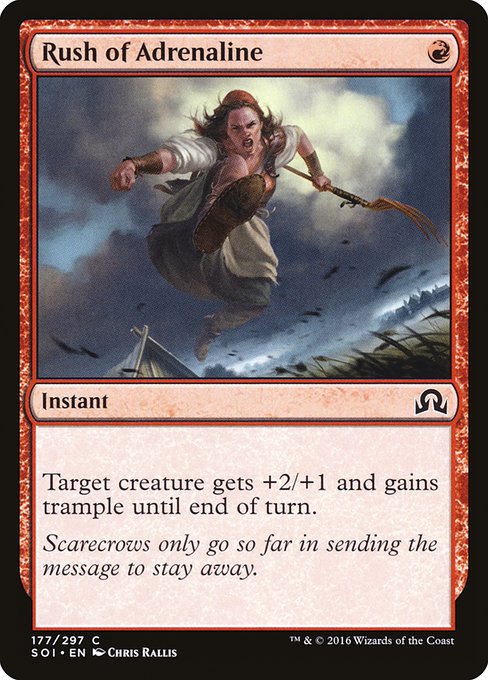 Rush of Adrenaline - FOIL