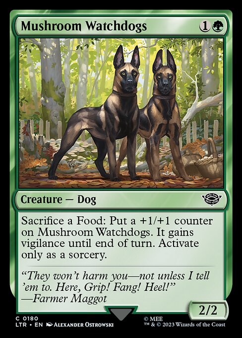 Mushroom Watchdogs - FOIL