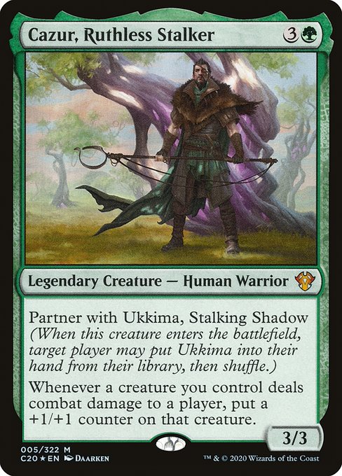 Cazur, Ruthless Stalker - FOIL