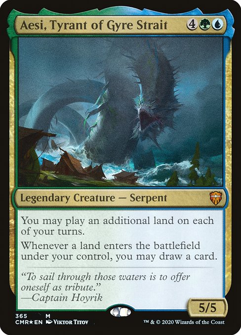 Aesi, Tyrant of Gyre Strait - FOIL