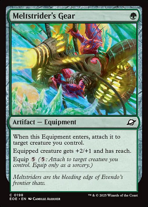 Meltstrider's Gear - FOIL