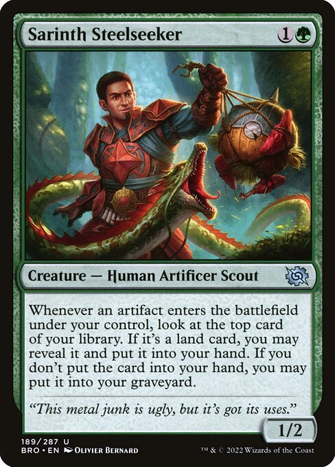 Sarinth Steelseeker - FOIL