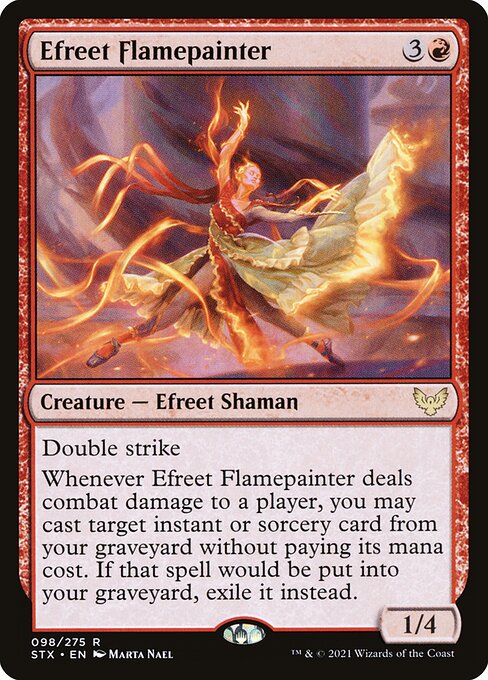 Efreet Flamepainter - FOIL