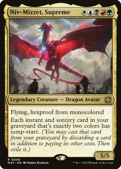 Niv-Mizzet, Supreme - FOIL