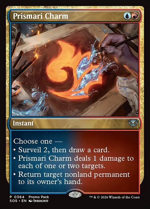 Prismari Charm - FOIL