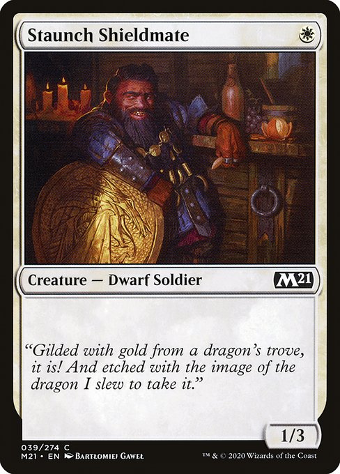 Staunch Shieldmate - FOIL