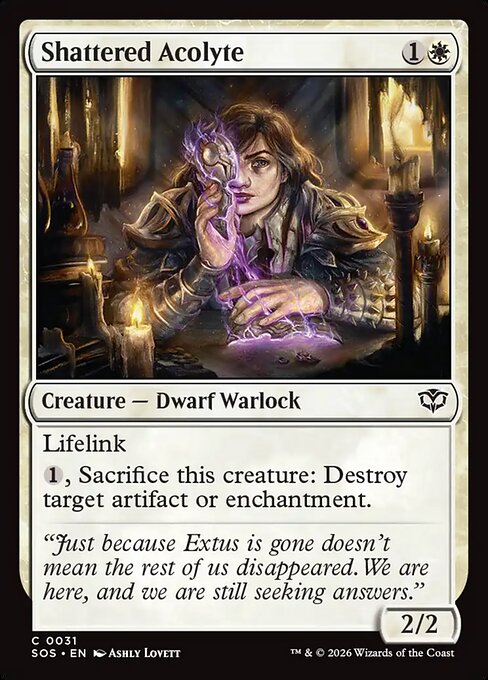 Shattered Acolyte - FOIL