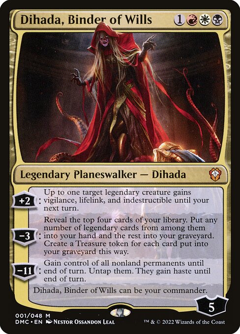 Dihada, Binder of Wills - FOIL