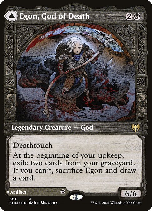 Egon, God of Death // Throne of Death - FOIL