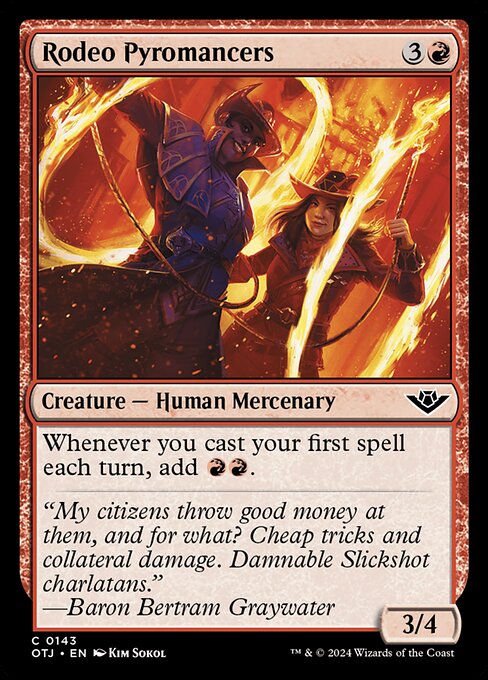 Rodeo Pyromancers - FOIL