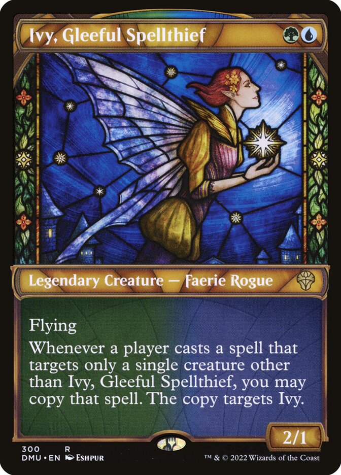 Ivy, Gleeful Spellthief - FOIL