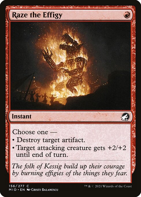 Raze the Effigy - FOIL