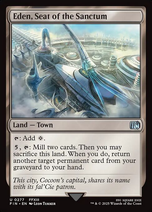 Eden, Seat of the Sanctum - FOIL