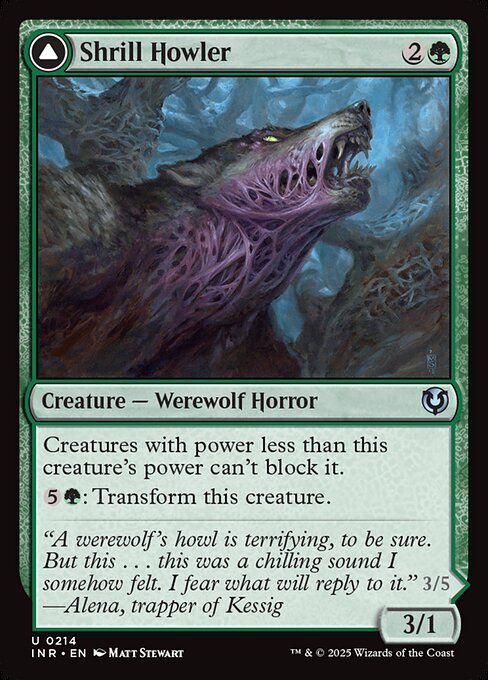 Shrill Howler // Howling Chorus - FOIL