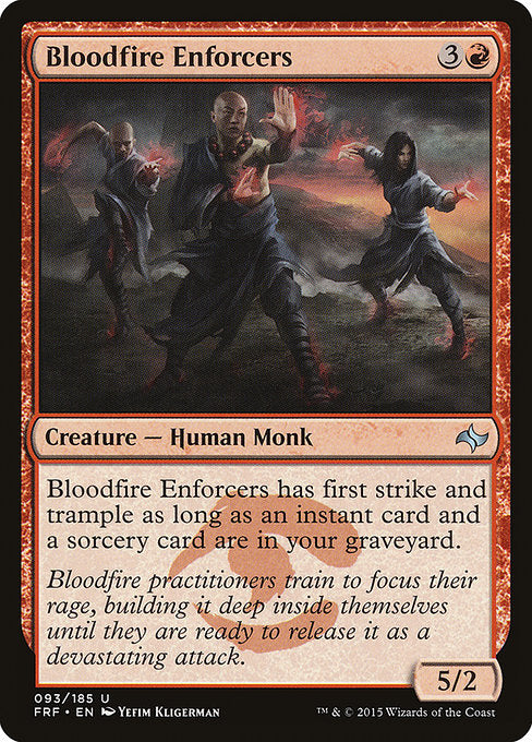 Bloodfire Enforcers - FOIL