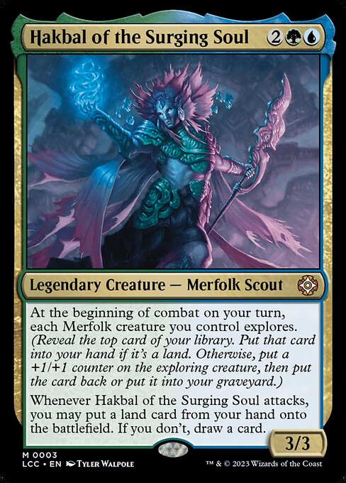 Hakbal of the Surging Soul - FOIL