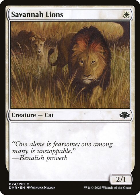 Savannah Lions - FOIL