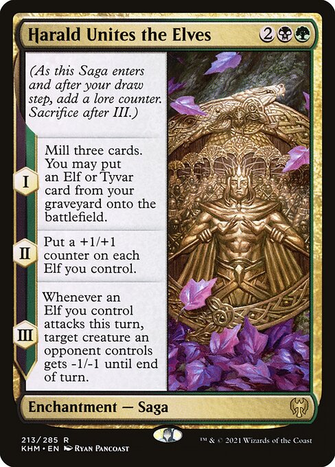 Harald Unites the Elves - FOIL