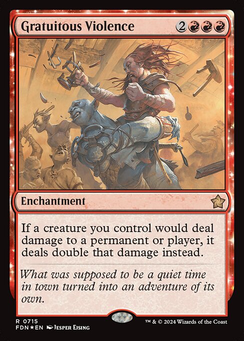 Gratuitous Violence - FOIL