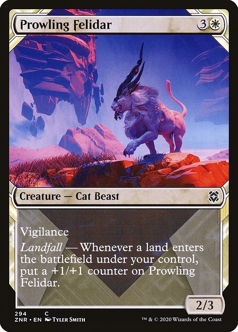 Prowling Felidar - FOIL