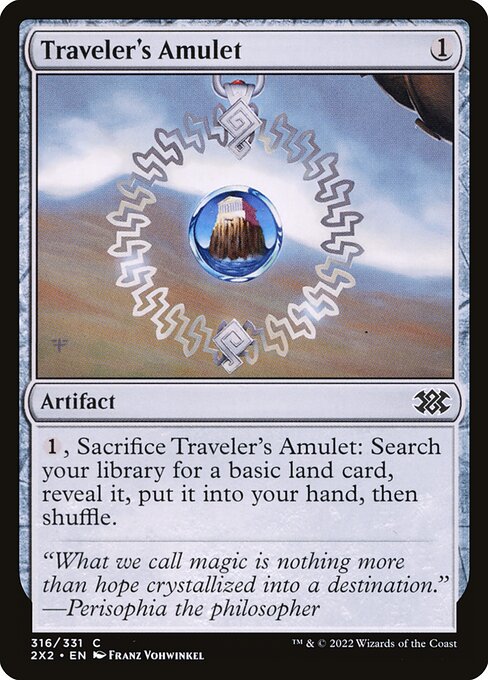 Traveler's Amulet - FOIL