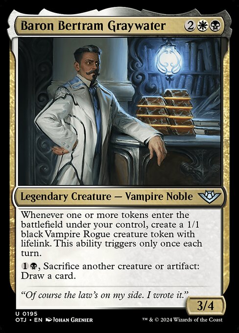 Baron Bertram Graywater - FOIL