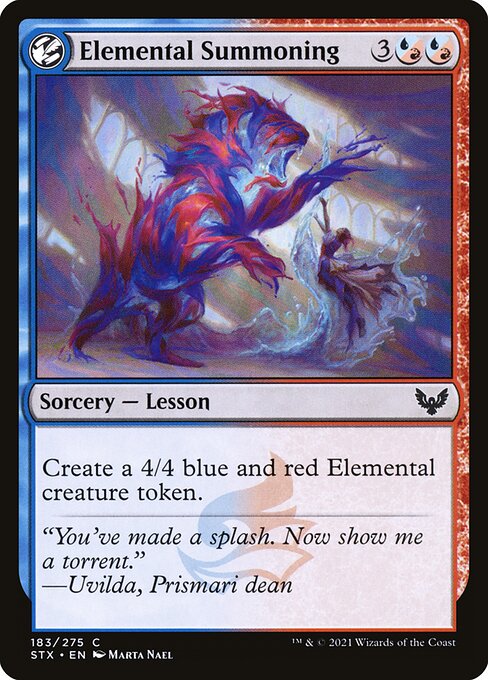 Elemental Summoning - FOIL