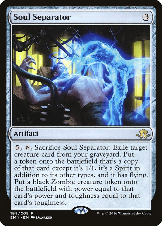 This Is An Image Of The Magic The Gathering Card Soul Separator From The Set Innistrad Remastered - Designed By Artist Daarken