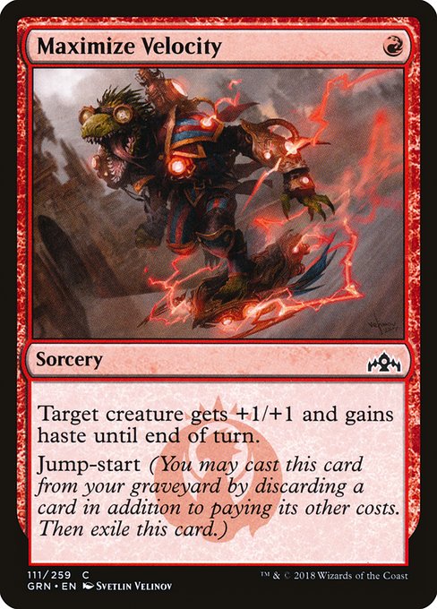 Maximize Velocity - FOIL